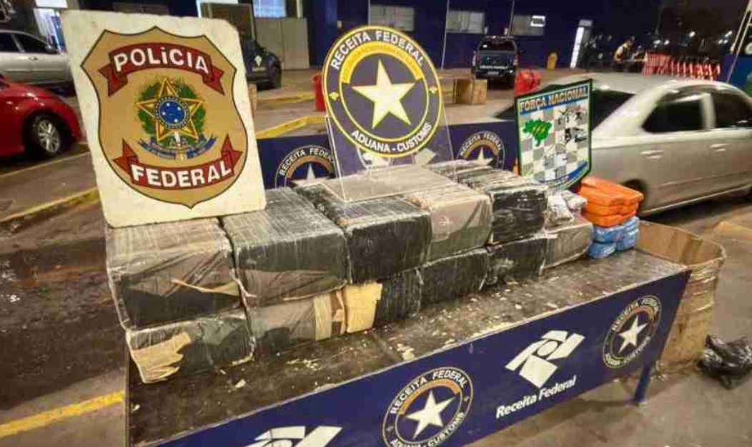 Receita Federal apreende mais de 220 kg de maconha na Ponte da Amizade