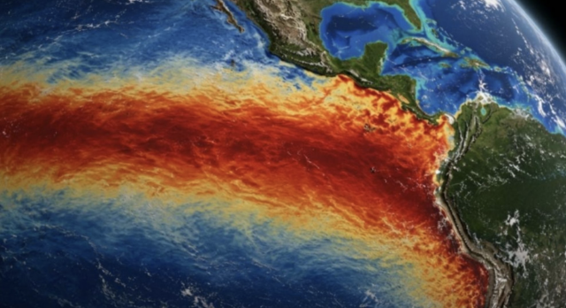 El Niño pode persistir até fevereiro de 2027 e elevar risco de eventos climáticos extremos