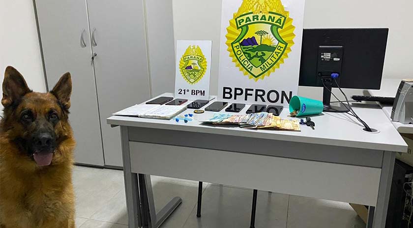 BPFRON apreendem menor por tráfico de drogas