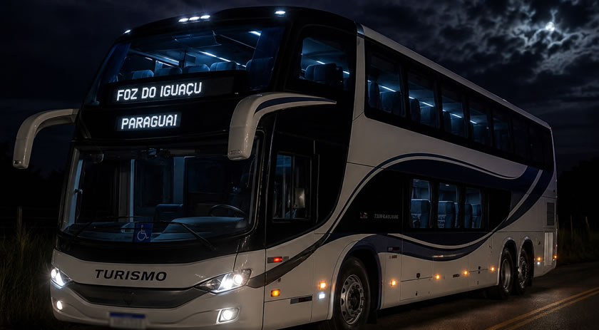Comerciantes da fronteira são rendidas, agredidas e trancadas em bagageiro durante assalto a ônibus