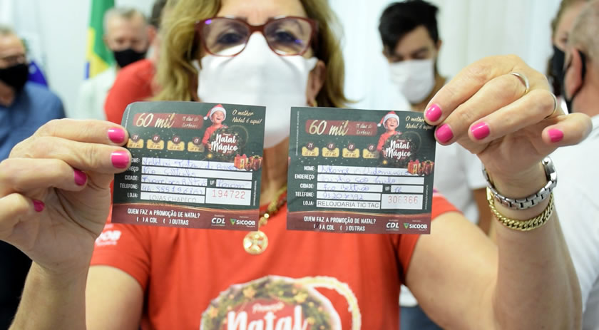 Saiu mais dois ganhadores da Campanha ''Natal Mágico'' promovido pela CDL