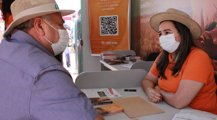 Cresol movimenta mais de R$ 160 milhões no Show Rural Coopavel