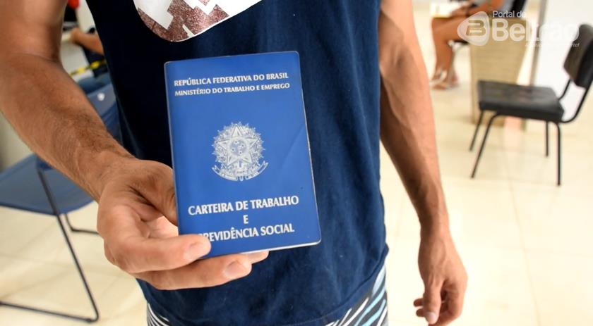 Grande número de vagas de emprego disponíveis na Agência do Trabalhador