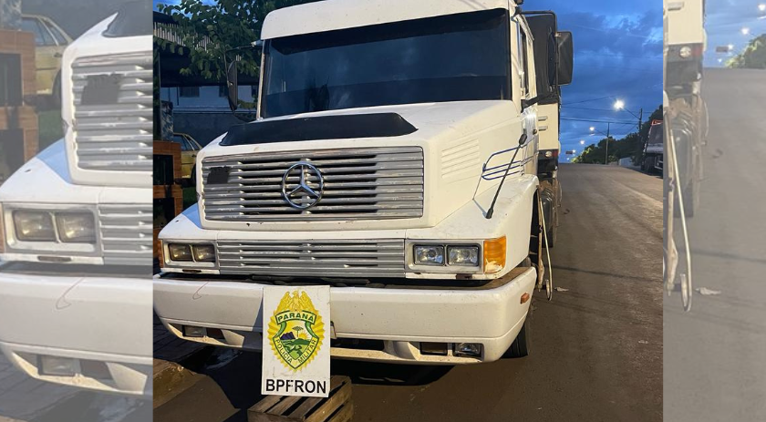 BPFRON recupera carreta durante patrulhamento e condutor é preso