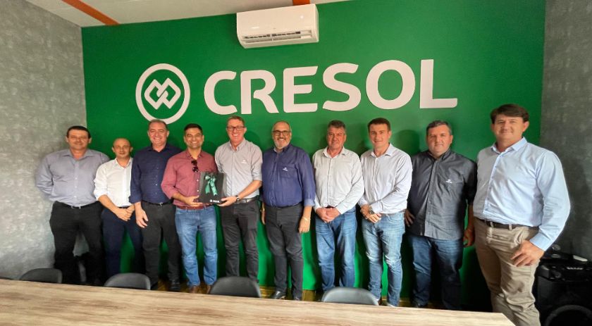 Cresol realiza coletiva de imprensa e agendas institucionais no Show Rural