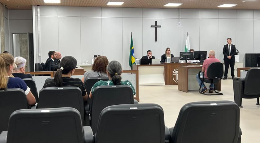 Réu é condenado a 11 anos e 9 meses de prisão no primeiro júri do novo fórum