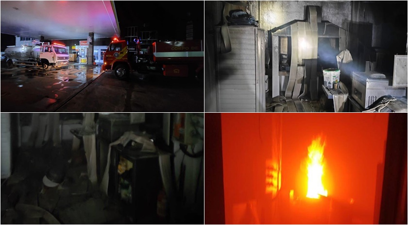 Incêndio atinge cozinha de restaurante em Itapejara D’Oeste