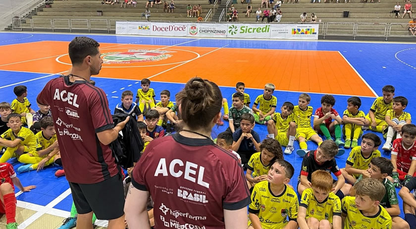 Peneirão da ACEL movimenta categorias de base ao longo da semana em Chopinzinho