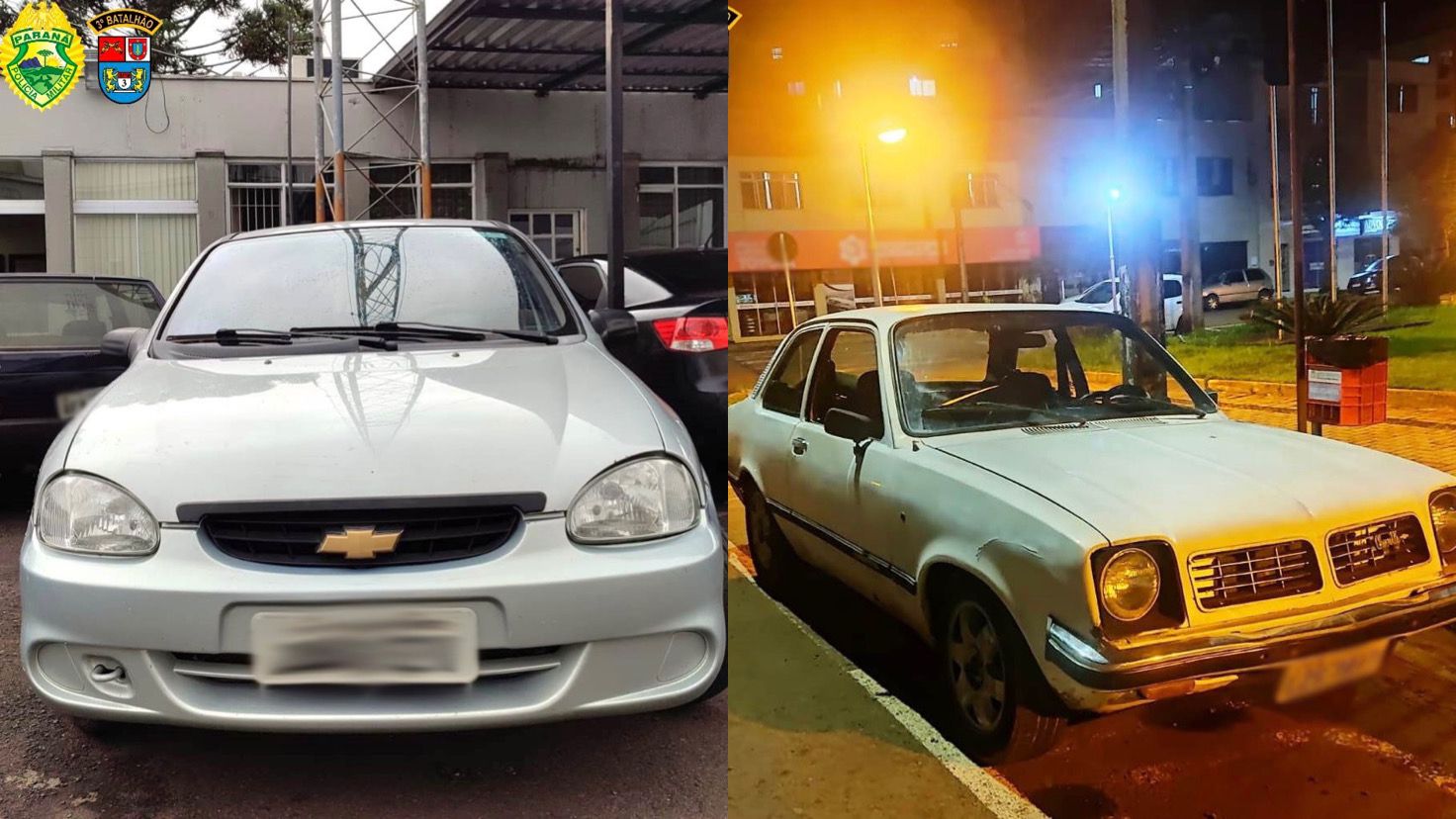 Dois veículos são recuperados nas últimas 24 horas pela Polícia Militar em Pato Branco