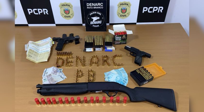 PCPR cumpre mandados em operação que investiga lavagem de bens em Pato Branco