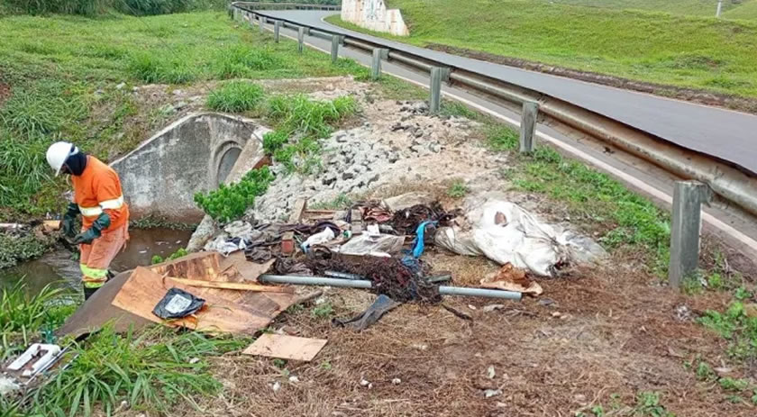 EPR Iguaçu recolhe mais de 622 toneladas de resíduos nas rodovias do Oeste e Sudoeste