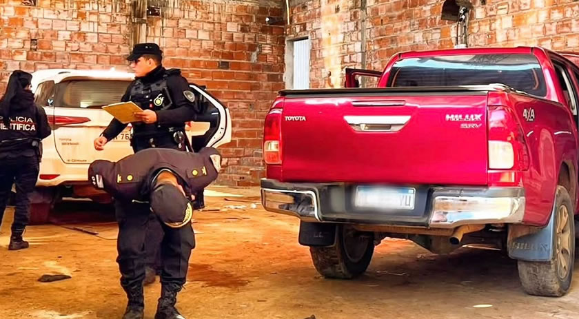 Polícia argentina apreende duas caminhonetes roubadas no Brasil em operação na fronteira