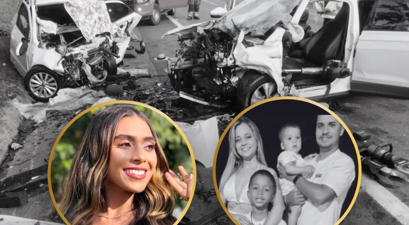 Acidente gravíssimo mata cinco pessoas, entre elas duas crianças, em MG