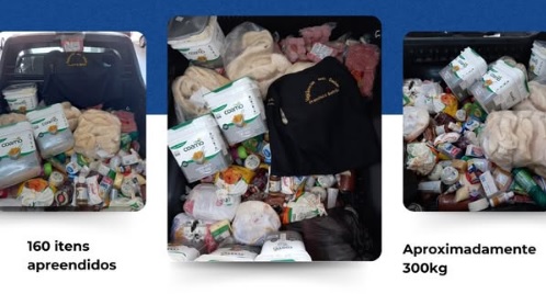 Vigilância Sanitária apreende 300 Kg de produtos com irregularidades em supermercado
