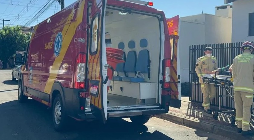 Homem fica ferido após cair de escada no bairro Cango