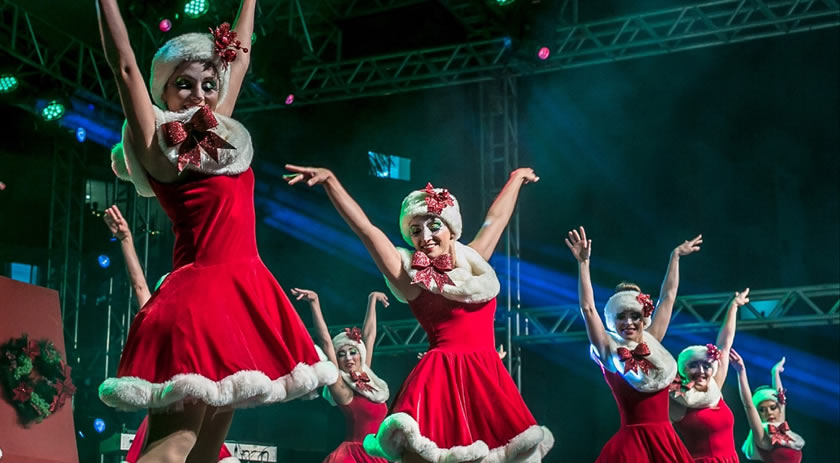 Na abertura do Natal, Francisco Beltrão tem espetáculo de dança e chegada do Papai Noel