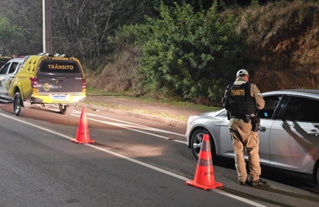 Polícia Militar emite 40 notificações durante Operação Lei Seca