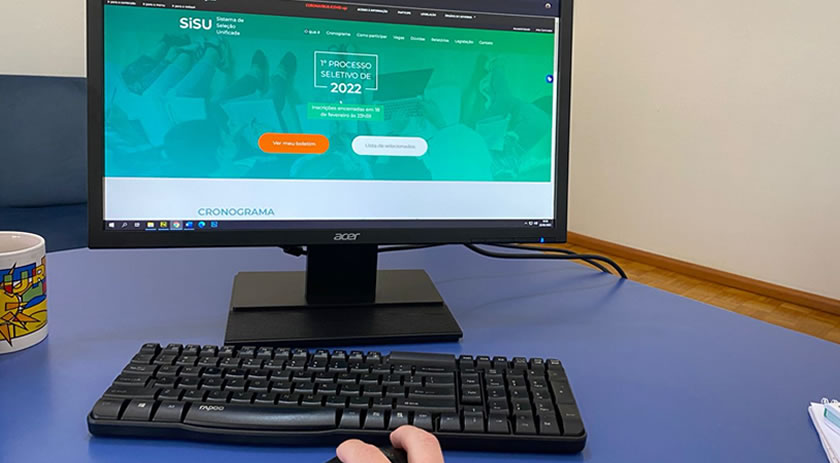 Começam hoje as matrículas da primeira chamada do Sisu