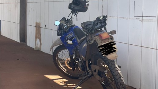 Furto de motocicleta termina com prisão de suspeito 