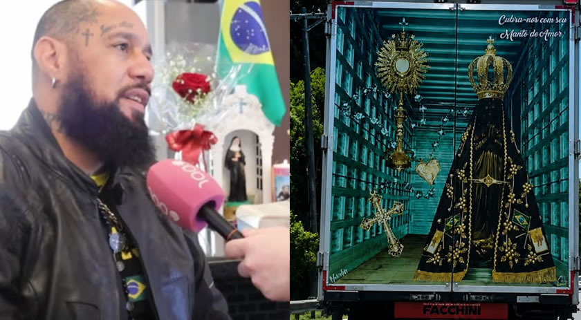 “Ateu a vida inteira”: empresário para moto após “voz” e escapa de acidente que jura ter sido milagre em SC