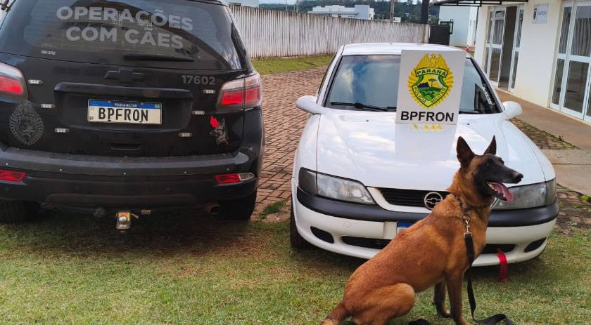 Homem é preso com cocaína durante operação do BPFRON