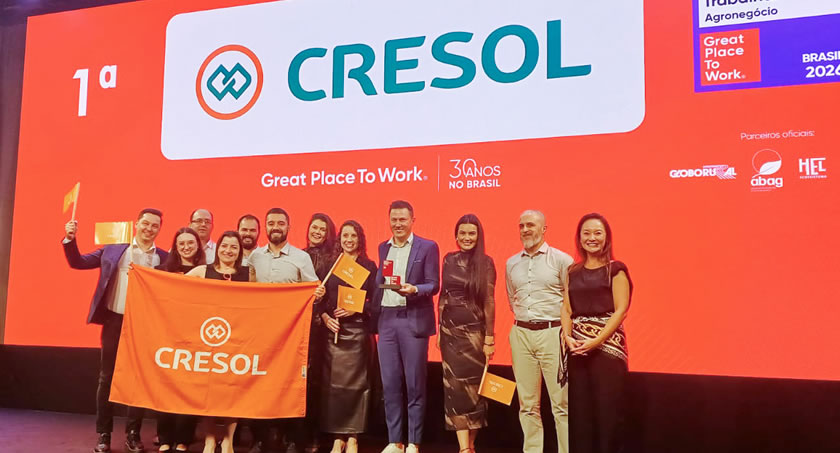 GPTW: Cresol é eleita Melhor Empresa para Trabalhar no Agronegócio