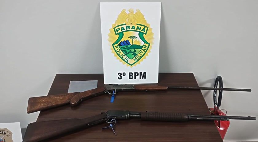 Homem é preso após disparo de arma de fogo e ferir animal