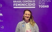 Vereadora de Francisco Beltrão participa de mobilização nacional contra o feminicídio
