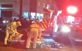 Colisão entre carro e motocicleta mobiliza equipe do SIATE