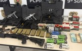 Operação apreende R$ 48 mil, veículos, embarcações e armas em investigação de furto milionário no Paraná