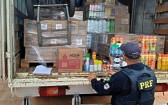 PRF flagra transporte irregular de alimentos com produtos perigosos na BR-163