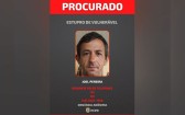 PCPR divulga foto de condenado por estupro de vulnerável e busca informações sobre paradeiro