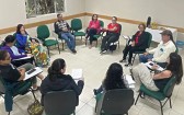 Horta comunitária promove planejamento e diálogo sobre saúde mental