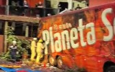Ônibus da Banda Planeta Som se envolve em acidente com caminhonete e deixa um morto
