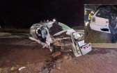Homem morre e duas mulheres ficam feridas em grave acidente na BR-163