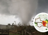 Tornado que atingiu Paraná teve ventos de até 332 km/h, confirma Simepar