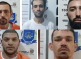 Três detentos são recapturados após fuga na Cadeia Pública ; cinco seguem foragidos