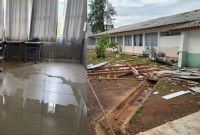 Temporais danificam mais de 1,3 mil casas, deixam milhares de pessoas afetadas e suspendem aulas no Paraná