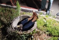 Idoso cai em manilha de 80 centímetros de profundidade em São Lourenço do Oeste