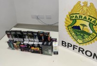 BPFRON e PMSC apreendem 40 cigarros eletrônicos contrabandeados