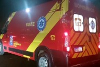 Duas pessoas ficam feridas em colisão entre carro e caminhonete no interior