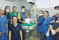 Gestante dá a luz em casa e recebe atendimento da equipe do SAMU de Dionísio Cerqueira