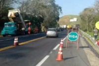 Obras com sistema pare e siga em rodovias da região nesta quarta-feira (25)