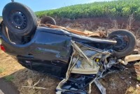 Colisão frontal deixa dois feridos na PR-565