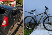 Ciclista fica ferido após colisão com carro na Avenida General Osório