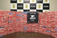 Polícia Civil apreende mais de 328 kg de cocaína na PR-280 