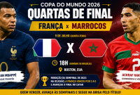 Fifa anuncia mudança no VAR para França x Marrocos