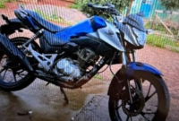 Motocicleta é furtada durante a madrugada no Centro