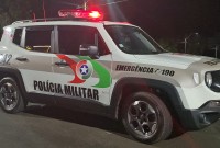 Homem ameaça e expulsa esposa de casa e é preso pela Polícia Militar