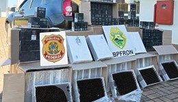 BPFRON prende homem com carregamento de ampolas para emagrecimento e cigarros eletrônicos